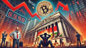 Bitcoin Share Market crash