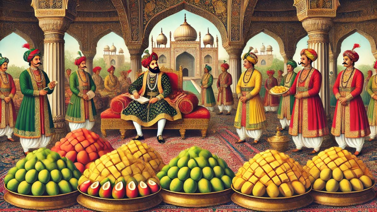 Mango history mughal